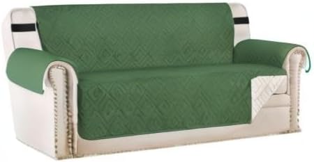 H.VERSAILTEX Reversible Sofa Slipcover Furniture Protector Water Resistant 2 - Image 6