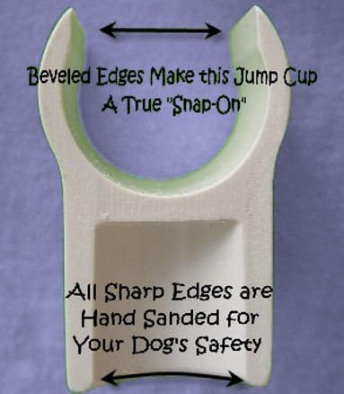 Dog Agility 1 Inch Jump Cups - Image 2