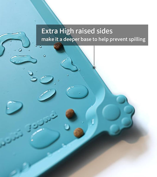 Hoki Found L Silicone Pet Food Mats Tray - Image 2