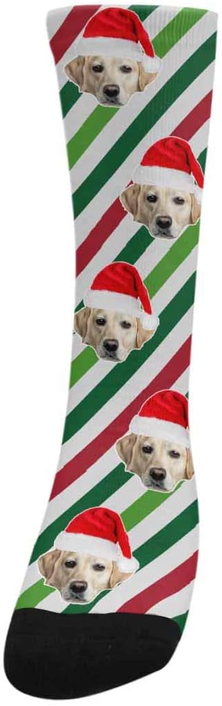 Custom Face Socks, Personalized Dog Lover Pet Photo Picture on Socks Unisex - Image 2