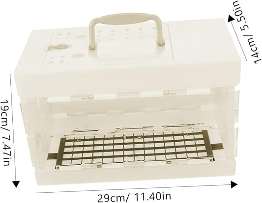 UPKOCH Portable Bird Carrier Cage - Image 2