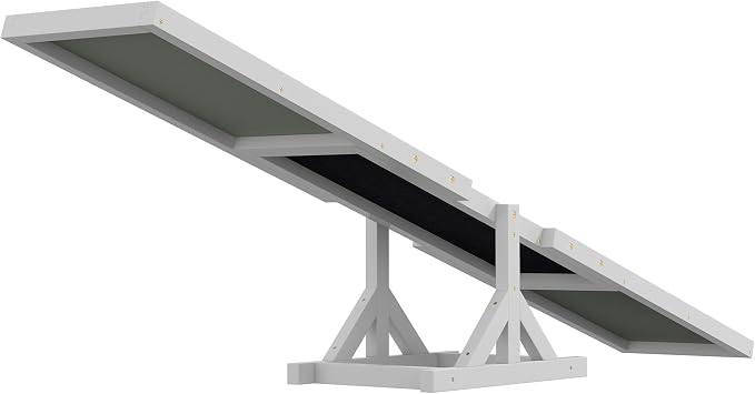 PawHut Wooden Dog Agility Seesaw - Image 9