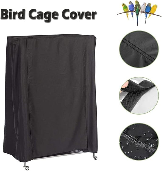 Extra Large Bird Cage Cover Breathable Waterproof Material Universal Black-Out - Image 2