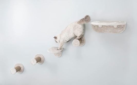 Trixie Wall Mounted Cat Lookout Set – Climbing Shelves - Image 2