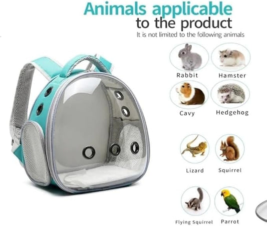 Bird Travel Carrier: Portable Backpack Cage - Image 2