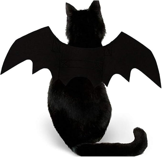 Pet Cat Bat Wings for Halloween Party Decoration, Puppy Collar Leads Cosplay - Image 2