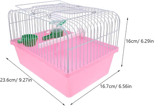 Portable Bird Travel Cage for Small Birds Parrots Lovebirds - Image 2