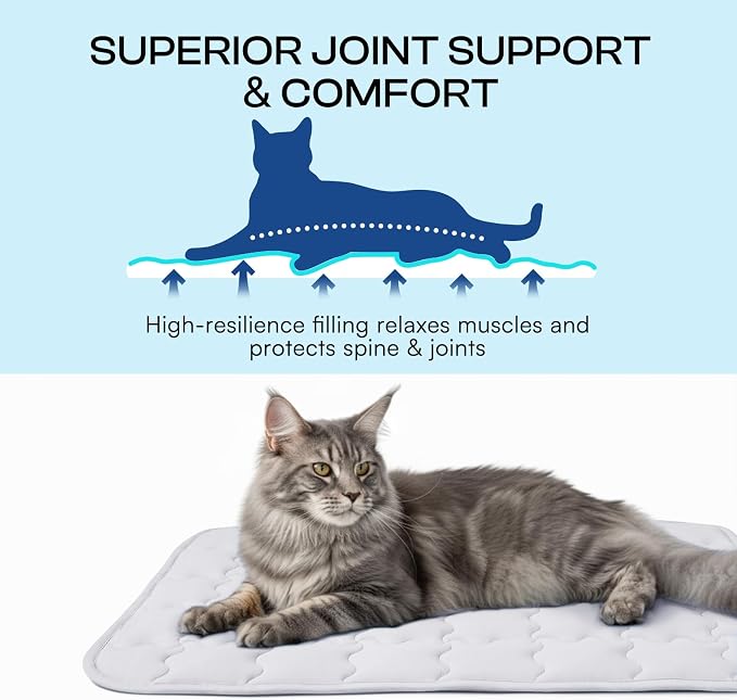 Luciphia Premium Dog Cooling Mat Non-Slip Q-MAX>0.5 Self-Cooling Pad - Image 8