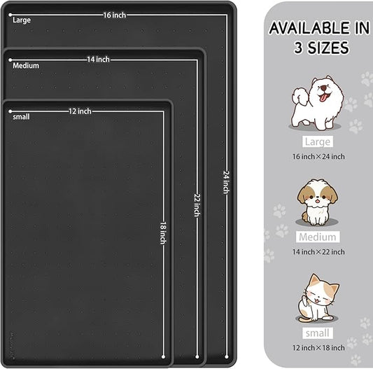 MateeyLife Silicone Cat & Dog Food Mat - Image 2