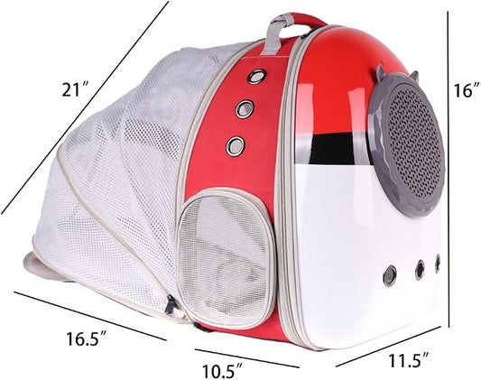 Back Expandable Cat Carrier Backpack - Image 2