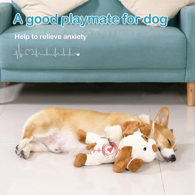 Heartbeat Dog Toy for Puppy- Helps for Dog Anxiety Relief and Calming Aid - Image 8