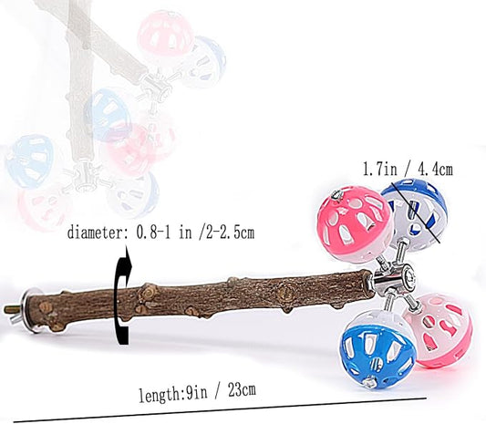 Pepper Wood Bird Perch Toy - Image 2