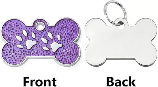 Personalized Dog/Cat Cute Paw Pet ID Tag - Image 2