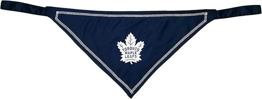 Pets First NHL Toronto Maple Leafs TIE Bandana, Size Small/Medium. Dog Bandana - Image 2