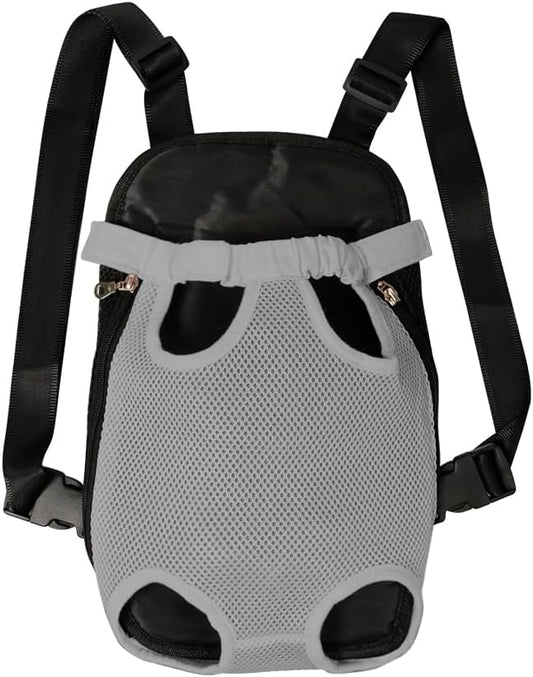 FEimaX Dog Carrier Backpack Pet Legs Out Front Cat Travel Bag, Adjustable Puppy - Image 2