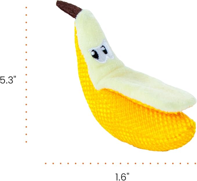 Catstages Petstages Dental Banana Catnip Cat Chew Toy - Image 9