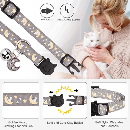 2Pcs Breakaway Cats Collars Cat Collars - Image 2