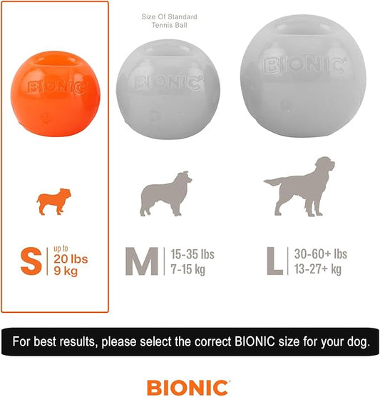 BIONIC Ball Dog Toy, Small - Image 2