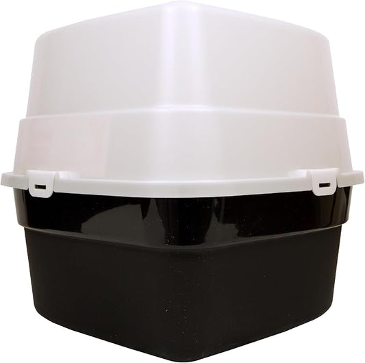 Nature’s Miracle Hooded Corner Litter Box, - Image 2