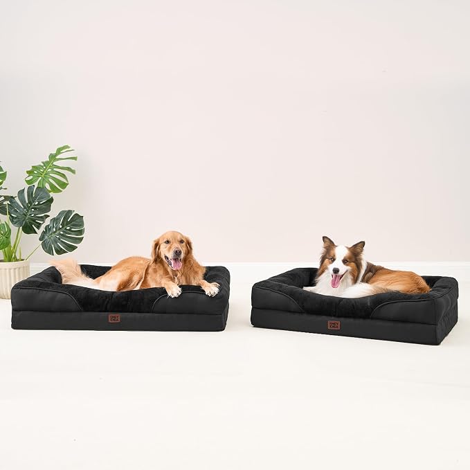 EHEYCIGA Orthopedic Dog Bed for Large Sized Dog, Waterproof Liner & Washable - Image 9