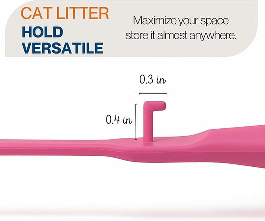 Small cat Litter Scooper with Holder: Perfect - Image 2
