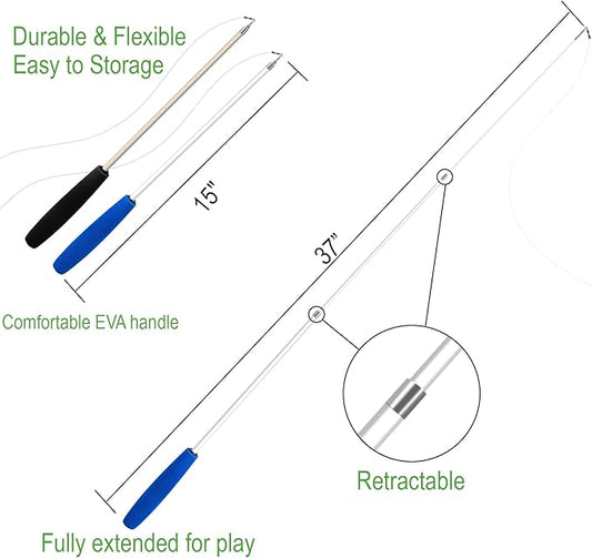 Cat Toys - No Chemical Dyeing Cat Feather Toys - Image 2
