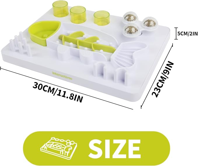 ALL FOR PAWS Interactive Cat Puzzle Feeder - Image 9
