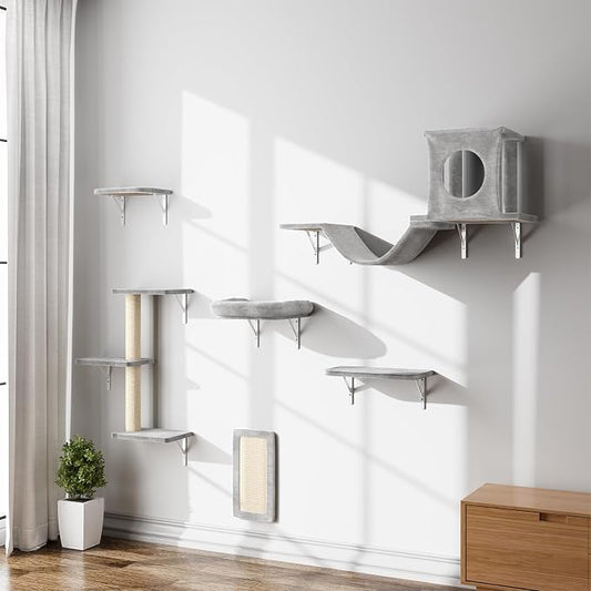 NUNU LAB Cat Wall Shelves, Indoor Cat Furniture - Image 2