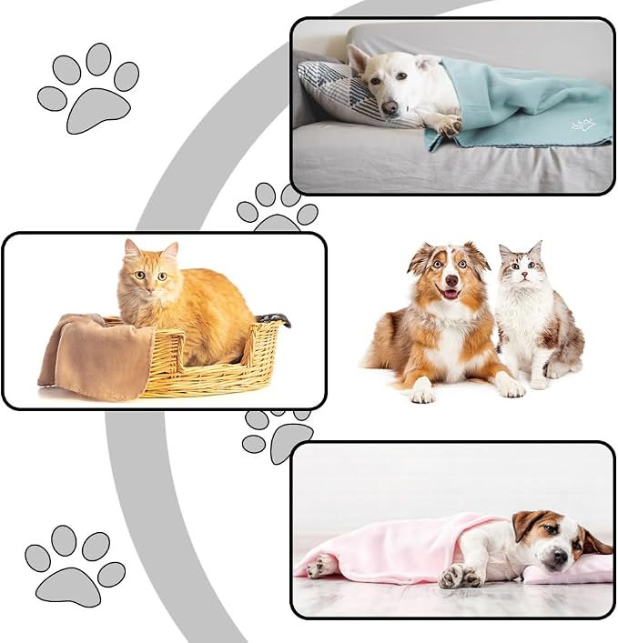 Puppy Dog Blanket, 6 Pack Pet Blankets - Image 7