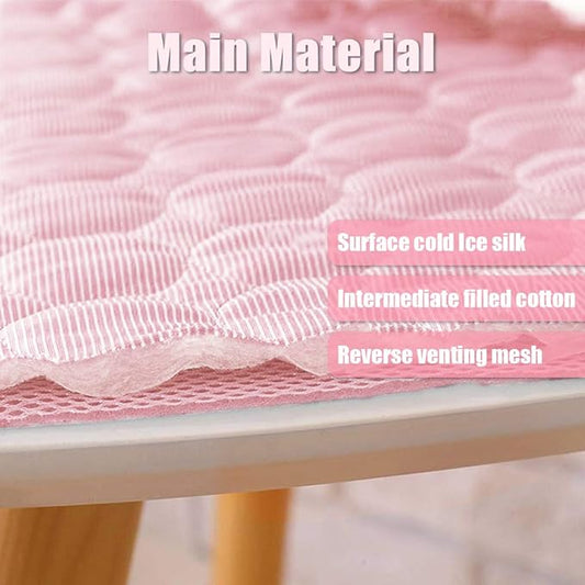 Washable Dog Cooling Mat Ice Silk Cooling Mat - Image 2