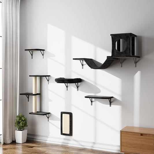 NUNU LAB Cat Wall Shelves, Indoor Cat Furniture - Image 2