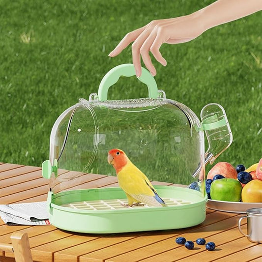 Versatile Birdcage for Travel Clear Bird Cage - Image 2