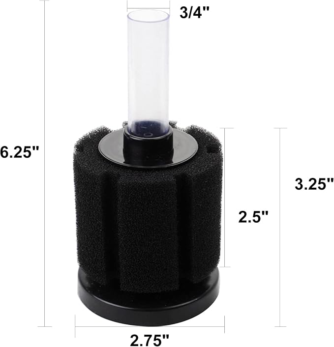 AQUANEAT Aquarium Bio Sponge Filter Breeding Fry Betta Shrimp Nano Fish Tank - Image 2