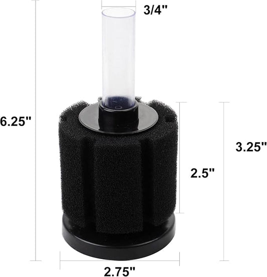 AQUANEAT Aquarium Bio Sponge Filter Breeding Fry Betta Shrimp Nano Fish Tank - Image 2