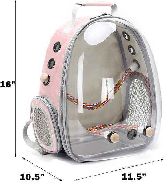 Bird Traval Carrier Cage, Vet Transport Bag - Image 2