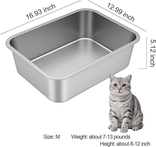 Stainless Steel Litter Box - Image 2