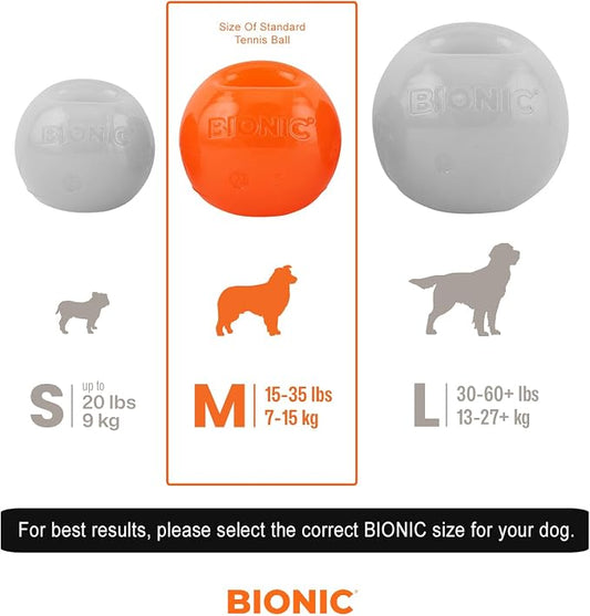 BIONIC Ball Dog Toy, Medium - Image 2