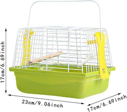 Bird Cage Birdcage Travel Portable Stand Cage Pet House - Image 2