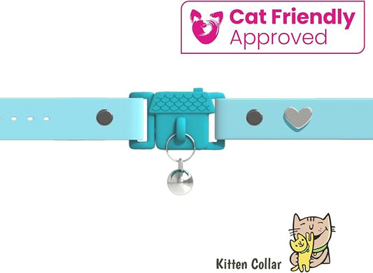 Kittyrama Aqua Kitten Collar - Image 2