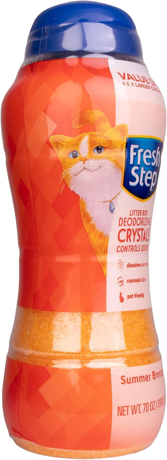 Fresh Step Cat Litter Crystals Deodorizer, Non Toxic Odor Neutralizing Crystals - Image 2