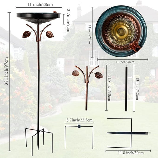 DREAMSOUL 38 Inch Bird Bath - Image 2