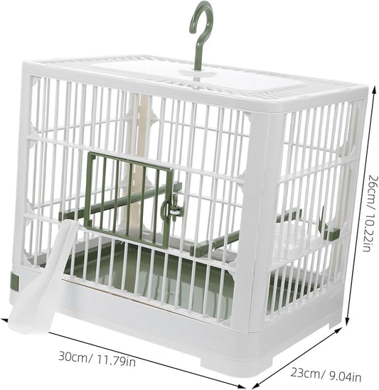 BESPORTBLE Foldable Bird Travel Carrier Cage Lightweight Portable Design - Image 2