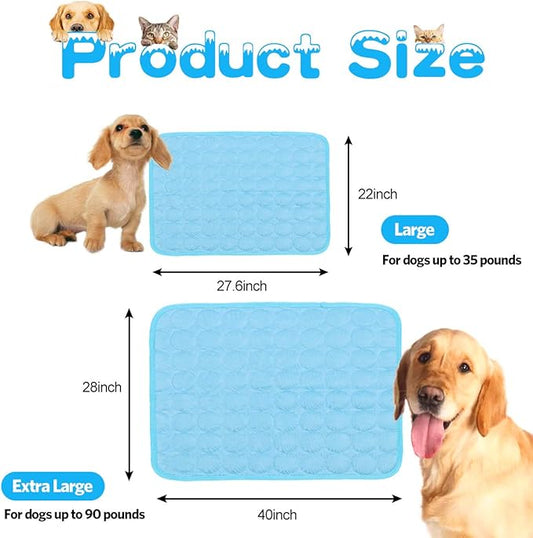 Dog Cooling Mat Pet Cooling Pads Dogs & Cats Pet Cooling Blanket - Image 2