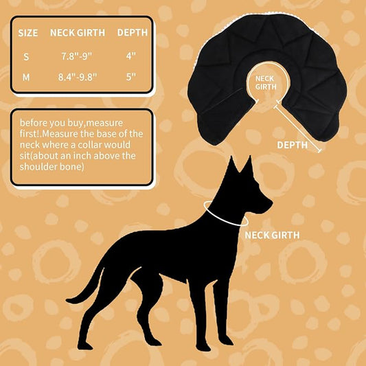 Adjustable Dog Cat Cone, Soft Recovery Cat Cone Collar, Dog Protective Collar - Image 2
