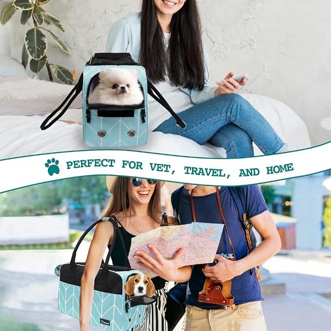 PetAmi Dog Purse Carrier for Small Dogs, Airline Approved Soft Sided Pet Carrier - Image 7