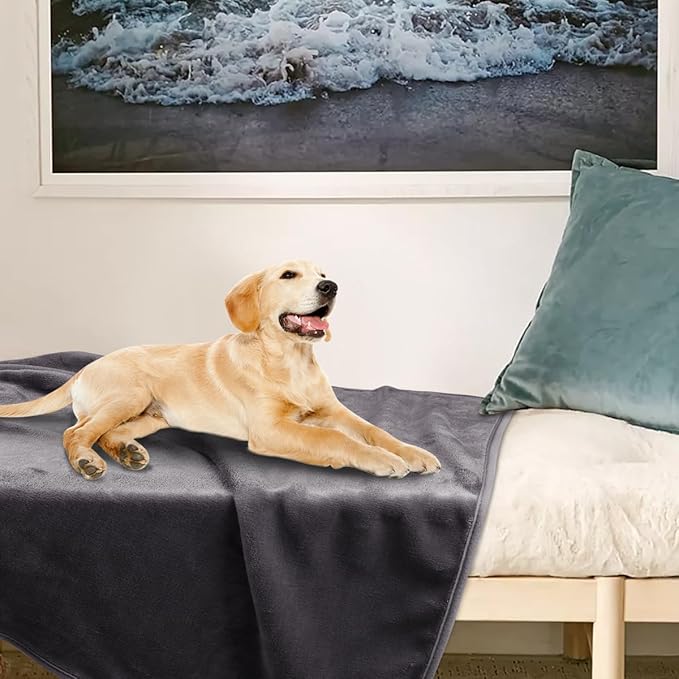 Onarway Dog Blanket Washable for Puppy: 4 Packs Dog Blankets 40”x28” - Image 7