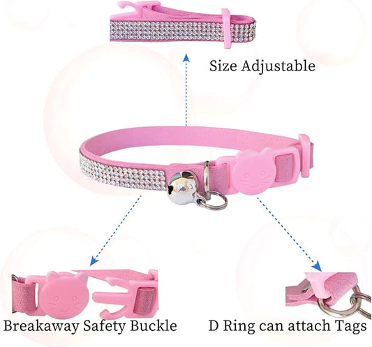 Rhinestone Cat Collar Breakaway - Image 2