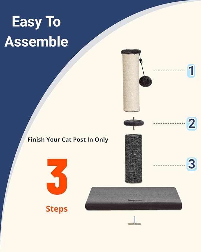 Happi N Pets Cat Scratching Post, Cat Scratcher - Image 8