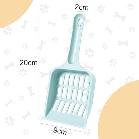 Cat Litter Scoop Litter Scooper Cat Scooper Deep Shovel Cat Litter Scoops Metal - Image 2