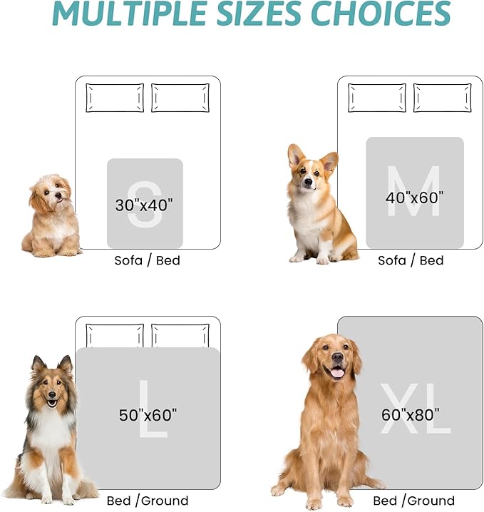 Luxury Faux Fur Throw Blanket for Couch, Ultra Soft Waterproof Pet Blanket - Image 9